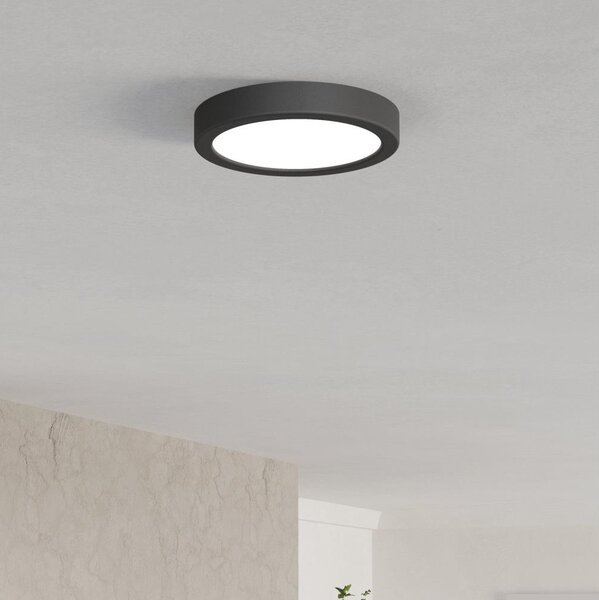 Eglo 901297-LED Таванно осветително тяло FUEVA LED/7,5W/230V 2700/4000/6500K Ø16,6см черно