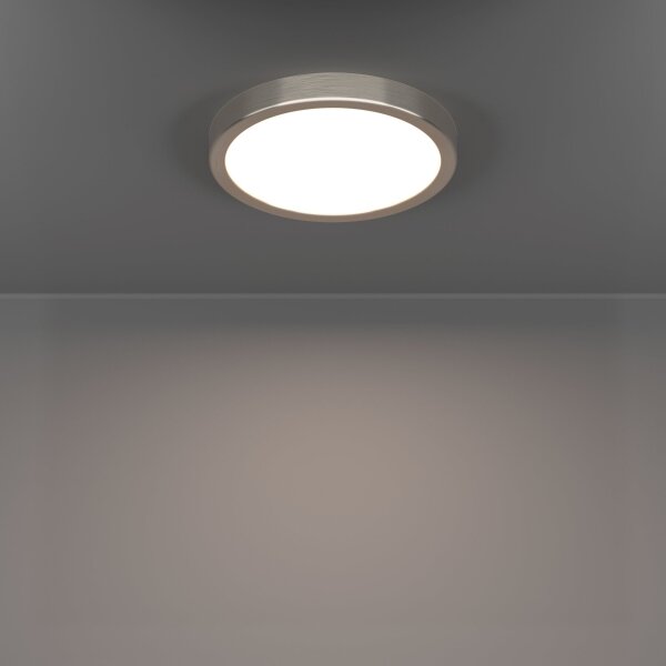 Eglo 901316 -LED таванно осветително тяло FUEVA LED/11,5W/230V 2700/4000/6500K диам.21,1cm хром