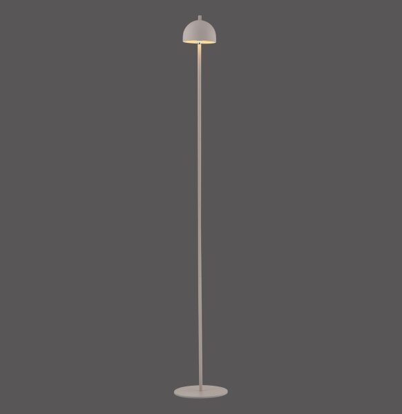 Schöner Wohnen 19245-39 - Димируема LED подова лампа BELLIS LED/2,5W/5V IP54 сива