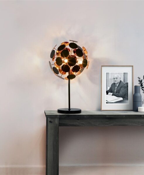 Searchlight EU3070BG - Настолна лампа DISCUS 1xE14/60W/230V