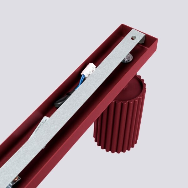 Brilagi - LED точково осветително тяло CRESTO 3xGU10/10W/230V бордо