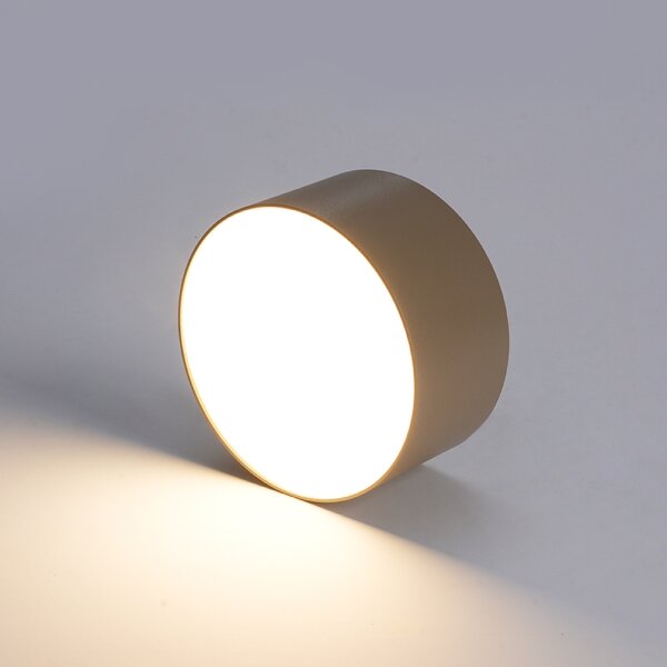 Brilagi - LED таванен плафон за баня FORIS LED/20W/230V Ø 15 см бежов IP44
