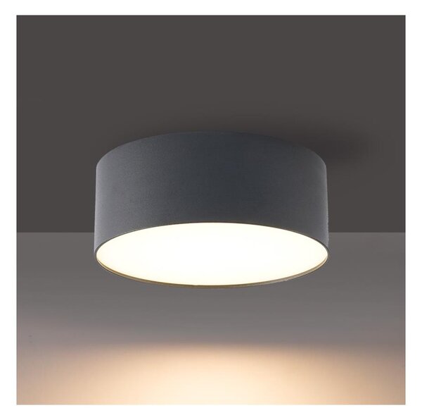 Brilagi - LED таванно осветително тяло за баня FORIS LED/14W/230V Ø 12 см антрацит IP44