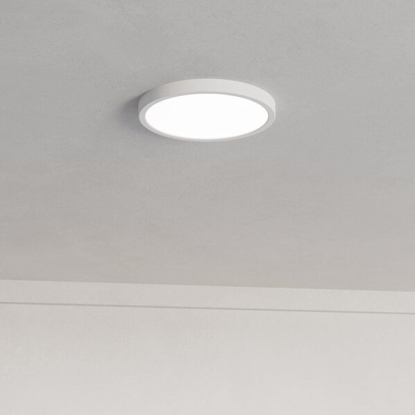 Eglo 901308-LED Плафон FUEVA LED/14,2W/230V 2700/4000/6500K Ø27,8 см, бял