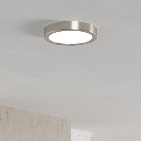 Eglo 901315-LED Плафон FUEVA LED/7,5W/230V 2700/4000/6500K диам. 16,6 cm хром