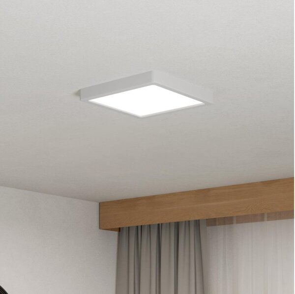 Eglo 901312-LED Таванно осветително тяло FUEVA LED/10,5W/230V 2700/4000/6500K 22x22 cm бяло
