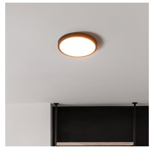 Eglo 901299-LED таванно осветително тяло FUEVA LED/14,2W/230V 2700/4000/6500K Ø27,8 см черно
