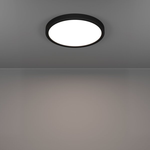 Eglo 901299-LED таванно осветително тяло FUEVA LED/14,2W/230V 2700/4000/6500K Ø27,8 см черно