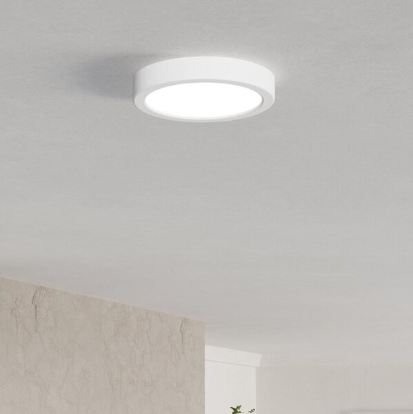 Eglo 901306-LED Таванен плафон FUEVA LED/7,5W/230V 2700/4000/6500K Ø16,6 cm бял