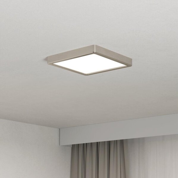 Eglo 901321 -LED таванно осветително тяло FUEVA LED/10,5W/230V 2700/4000/6500K 22x22 cm хром