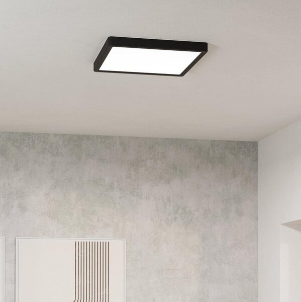 Eglo 901304-LED Таванно осветително тяло FUEVA LED/13W/230V 2700/4000/6500K 29x29cm черно