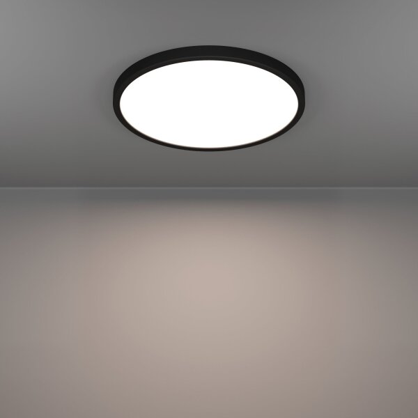 Eglo 901301-LED Таванно осветително тяло FUEVA LED/17W/230V 2700/4000/6500K, диаметър 38,9 см, черно