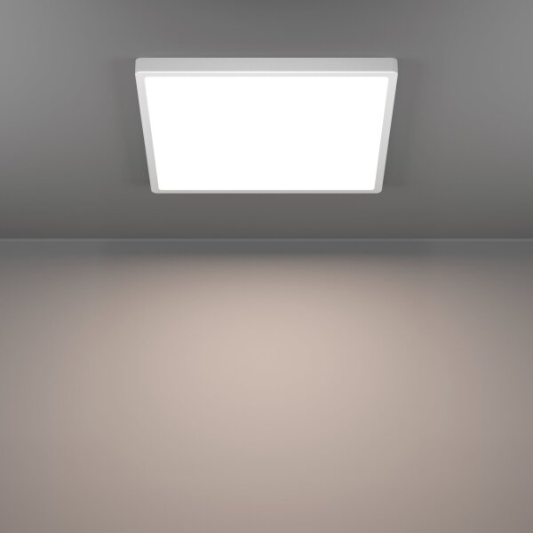 Eglo 901314-LED Плафон FUEVA LED/17,5W/230V 2700/4000/6500K 39x39 cm бял