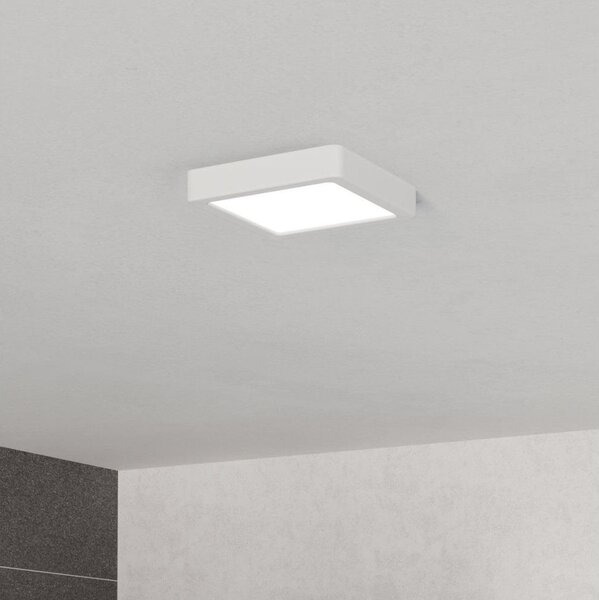 Eglo 901335 - LED таванно осветително тяло за баня FUEVA LED/7W/230V 15x15 cm IP44 бяло
