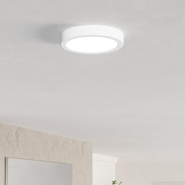 Eglo 901332 - LED таванно осветително тяло за баня FUEVA LED/7,5W/230V Ø 16,6 cm IP44 бяло