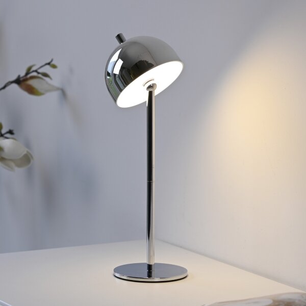Schöner Wohnen 19244-17 - димируема LED настолна лампа BELLIS LED/2,5W/5V IP54 хромирана