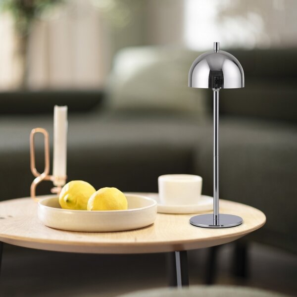 Schöner Wohnen 19244-17 - димируема LED настолна лампа BELLIS LED/2,5W/5V IP54 хромирана