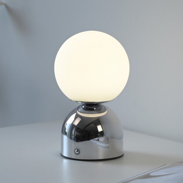 Schöner Wohnen 19218-17 - димируема LED настолна лампа RUDI LED/1,2W/5V лъскав хром