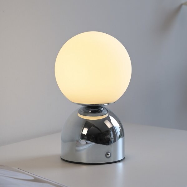 Schöner Wohnen 19218-17 - димируема LED настолна лампа RUDI LED/1,2W/5V лъскав хром