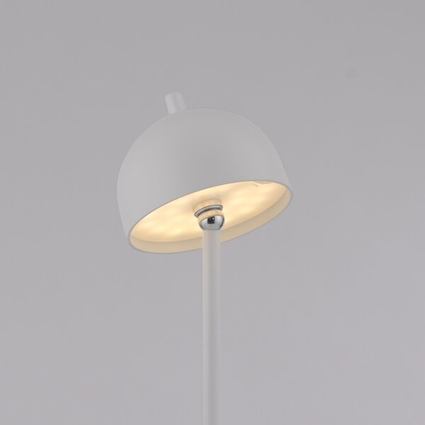 Schöner Wohnen 19245-16 - Димируема LED подова лампа BELLIS LED/2,5W/5V IP54 бяла