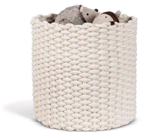 Текстилна кошница ø 40x40 cm Peach Skin Round XL – Bigso