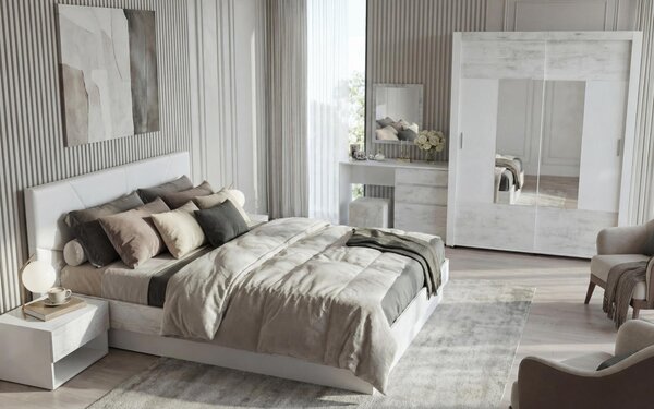 Тапицирана спалня за матрак 160/200 Зора