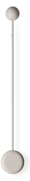 Vibia Pin 1692 LED стенна лампа, 70 cm, кремава, Бежов, Дневна/трапезария, Метал, Модерен