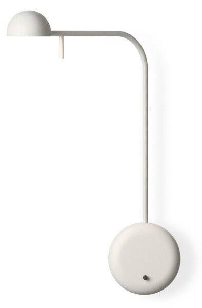 Vibia Pin 1680 LED стенна лампа, 39 cm, бяла, Бял, спалня, Метал, Модерен