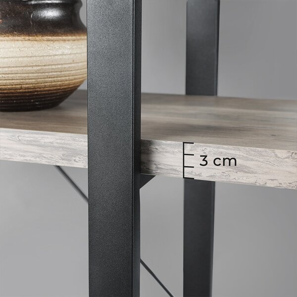 Библиотека Vasagle Bej 105x33.5x177.5 cm