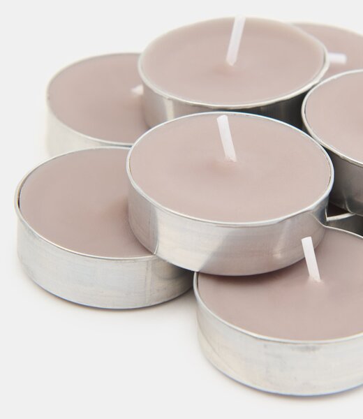 Sinsay - Свещи тип tealight 10 pack Carmel Vanilla Latte - бежово