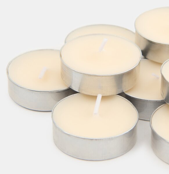 Sinsay - Свещи тип tealight 10 pack White Chockolate - бял