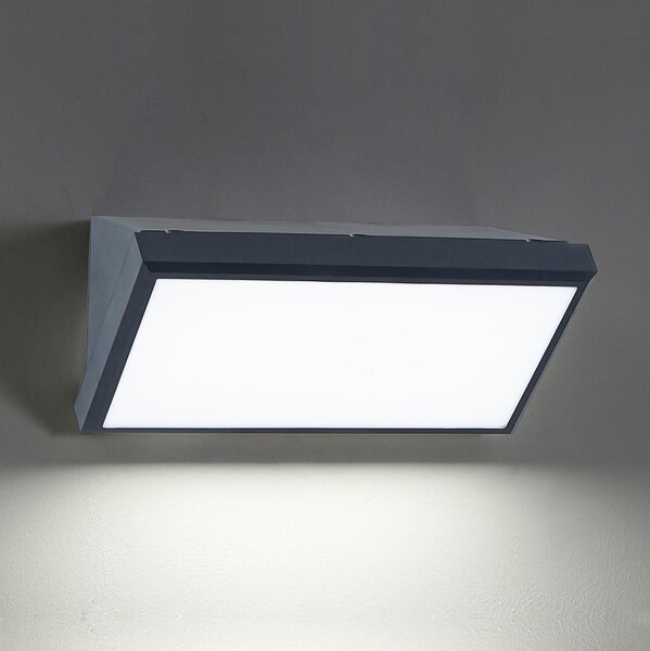 Brilagi - Екстериорен аплик TRIANGLE 1xE27/60W/230V антрацит IP65