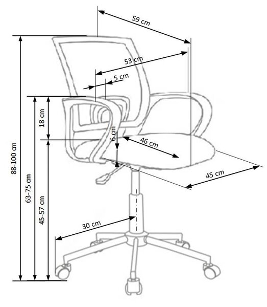 Детски стол IBIS Buterfly