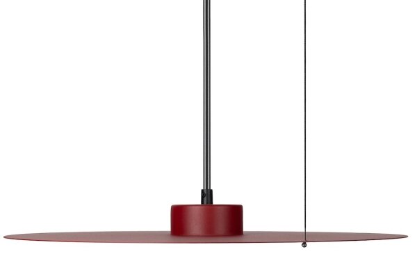 Полилей на кабел PIATTO 1xGX53/15W/230V, Ø 45 см, бордо