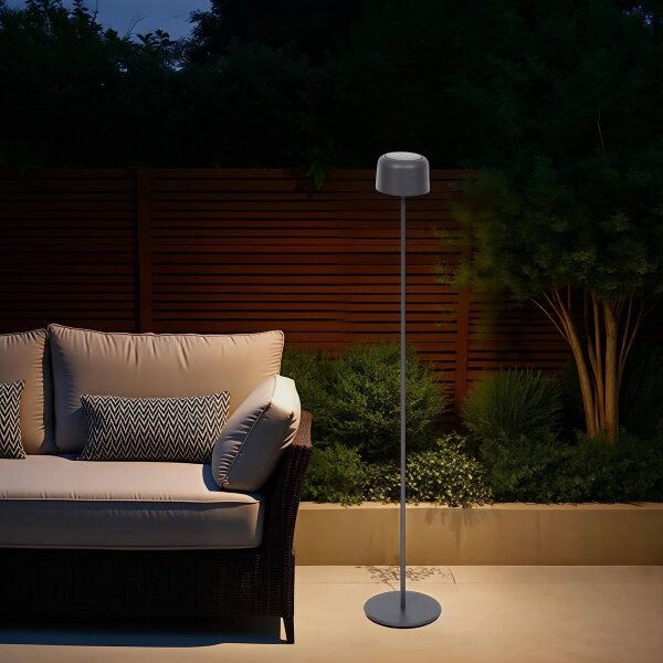 Hesperide - Соларна LED лампа BOLTY LED/3,7V 2600 mAh IP65 антрацит