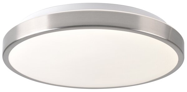 LED таванно осветително тяло LIBRA LED/15W/230V, диаметър 29 см, лъскав хром