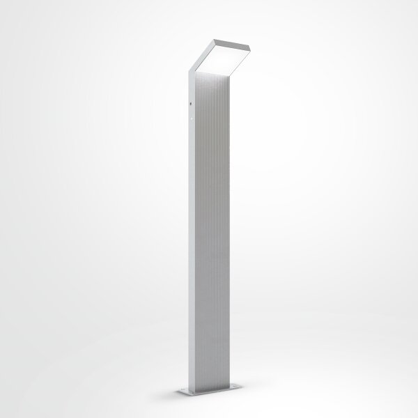 Brilagi - LED външна лампа RIANO LED/8W/230V сребриста IP65 80 см