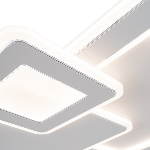 Brilagi - Димируемо таванно осветително тяло MODERN LED/93W/230V 3000-6000K + с дистанционно управление