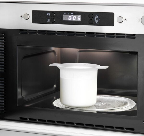 Комплект за приготвяне на кефир и йогурт Lekue 1010155, 18.5x14.5x15.5 см, От +4 до +90C, Бял/Син