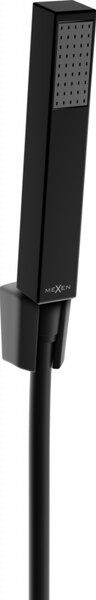 Mexen R-77 комплект стенен душ, черен - 785775052-70