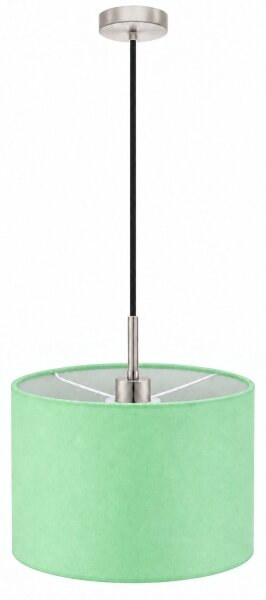 Eglo - LED полилей на кабел TUNJA 1xE27/60W/230V Ø 20 см зелен/черен