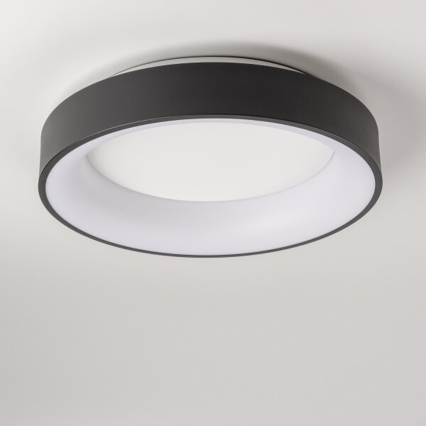 Brilagi - LED димируемо таванно осветително тяло LED/40W/230V 3000-6500K черно + дистанционно