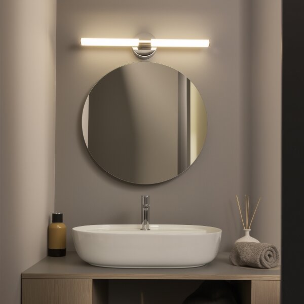 Brilagi - LED осветление за огледало за баня LARA LED/10W/230V IP44 лъскав хром