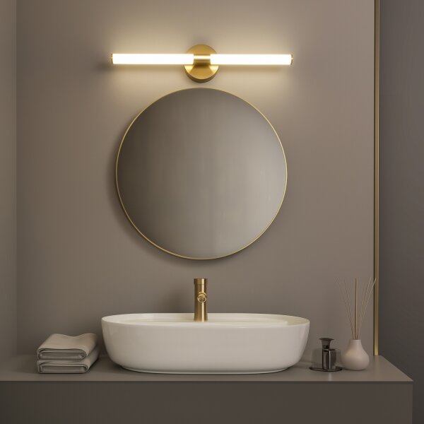 Brilagi - LED осветление за огледало LARA LED/10W/230V IP44 златисто