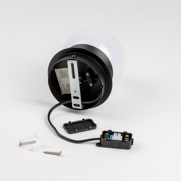 Brilagi - LED стенен осветител за баня BALL LED/6W/230V 3000/4000/6500K IP44 черно