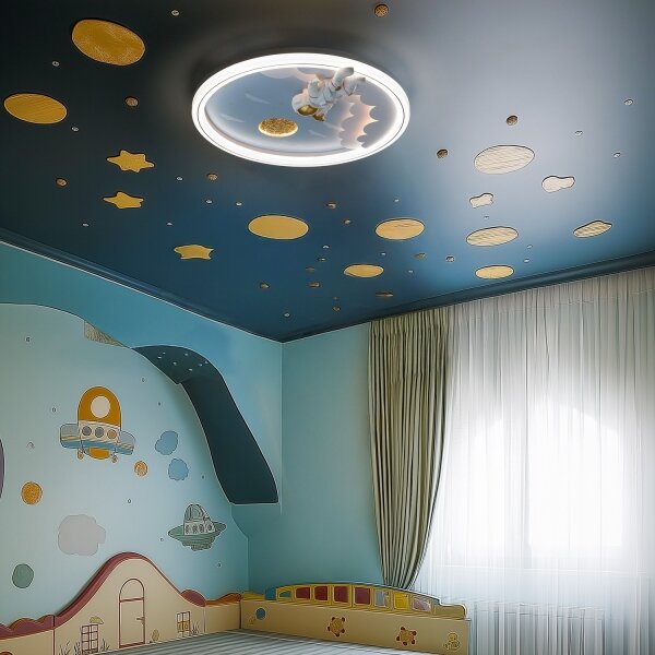 Brilagi - димируемо детско таванно осветително тяло LED/42W/230V 3000/5700K астронавт