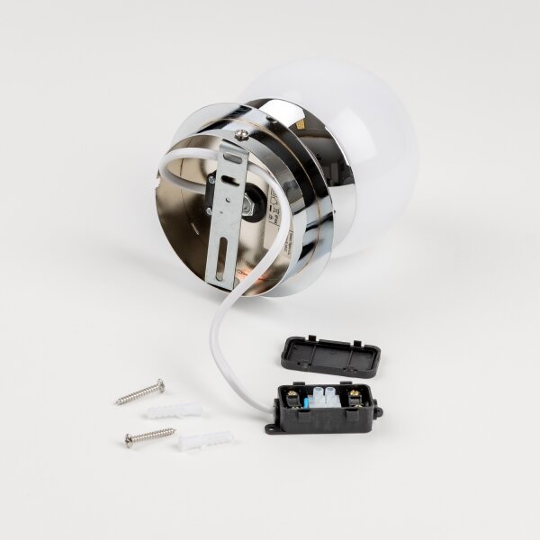 Brilagi - LED стенен аплик за баня BALL LED/6W/230V 3000/4000/6500K IP44 хром