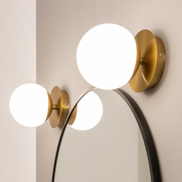 Brilagi - LED стенен аплик за баня BALL LED/6W/230V 3000/4000/6500K IP44 златист