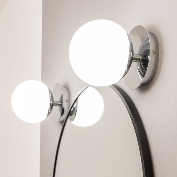 Brilagi - LED стенен аплик за баня BALL LED/6W/230V 3000/4000/6500K IP44 хром
