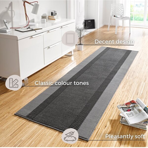 Сива пътека , 80 x 200 cm Basic - Hanse Home